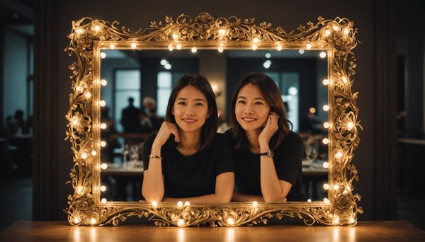 Immortalisez vos événements avec un miroir photo créatif